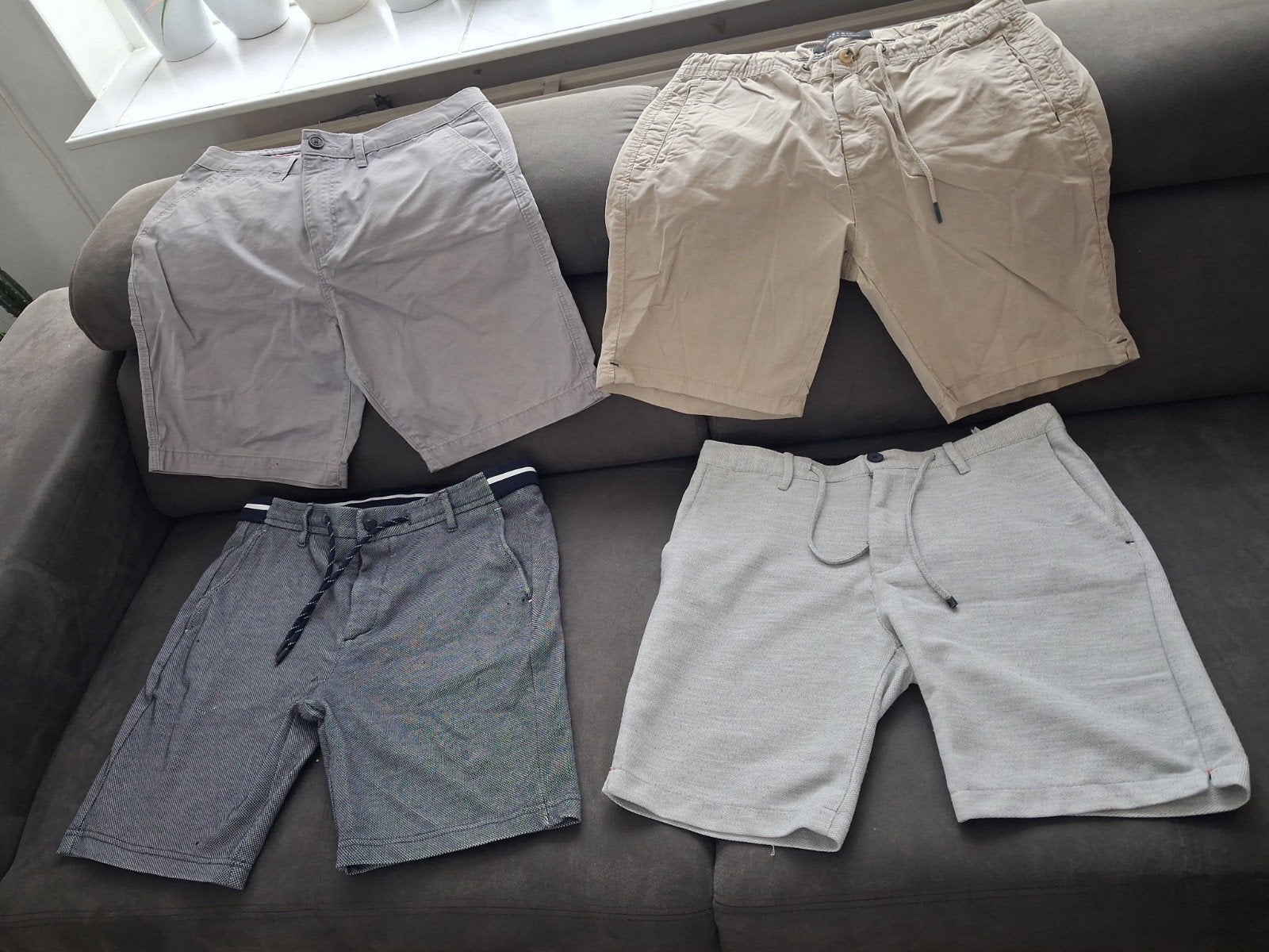 4 Heren Korte Broeken, M/L, Zara & Smog, Zara en Smog, Meerkleurig, Overige maten, Ophalen of Verzenden
