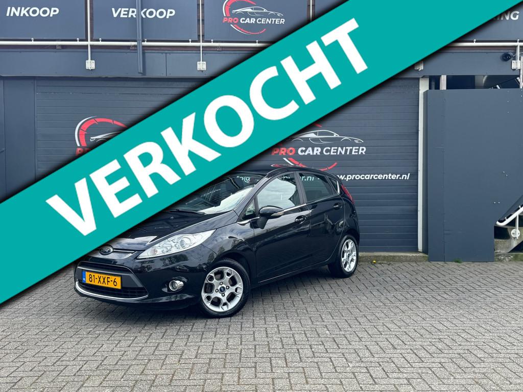 Ford Fiesta 1.25 Titanium CLIMATE|CRUISE|PDC|EL.RAMEN|NAP|AP, Voorwielaandrijving, Euro 5, Stof, 1242 cc