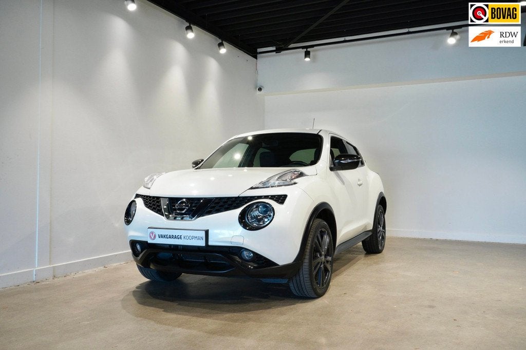 Nissan Juke 1.2 DIG-T N-Connecta Navigatie|Camera|Keyless, Auto's, Nissan, Bedrijf, Te koop, Juke, ABS, Achteruitrijcamera, Airbags
