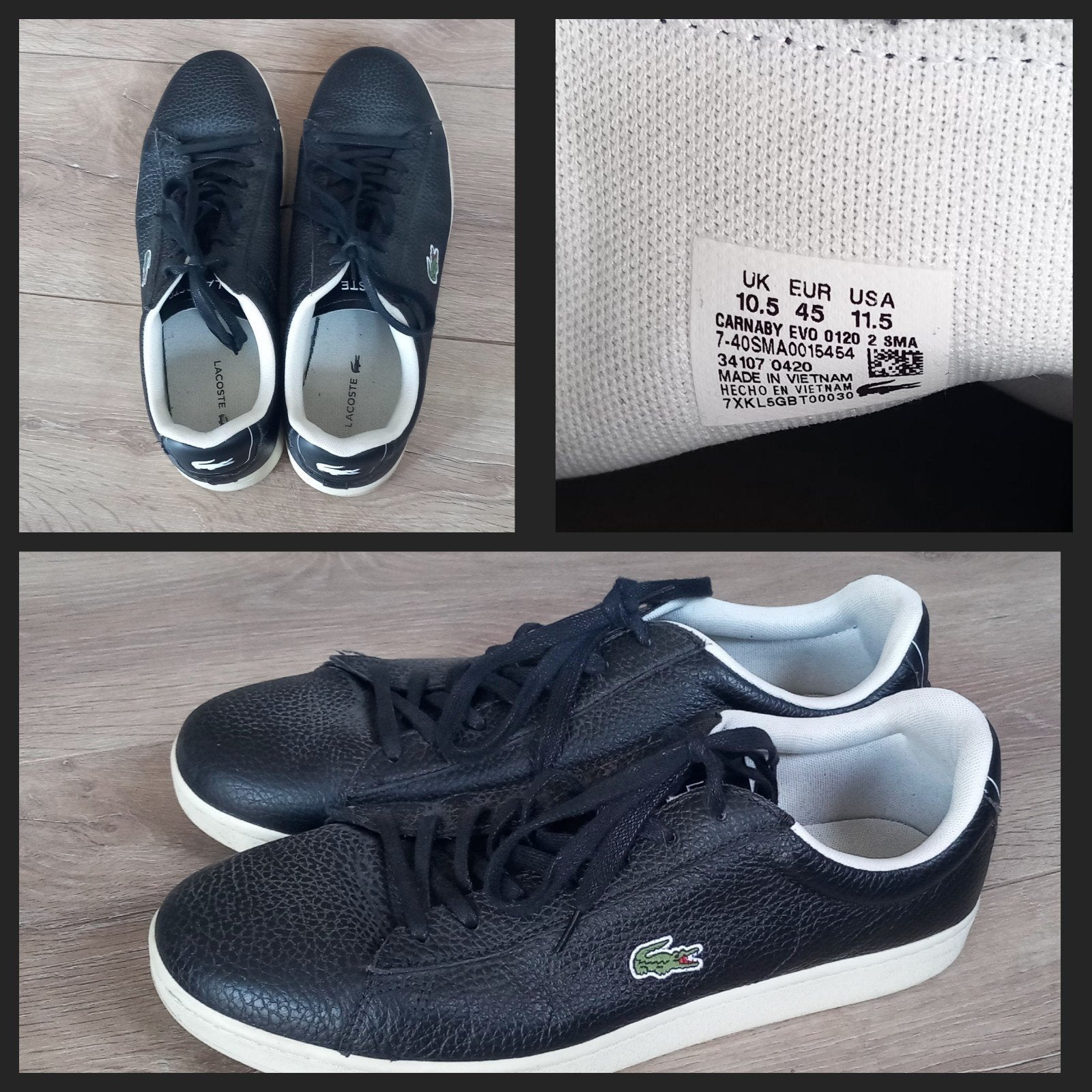 Lacoste sneakers maat 45
Vaste prijs !Zijn zo goed als nieuw, Kleding | Heren, Schoenen, Ophalen of Verzenden, Zo goed als nieuw