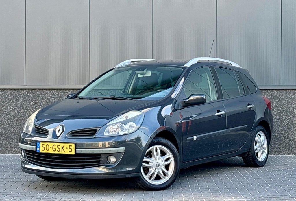 Renault Clio Estate 1.2 TCE Dynamique (bj 2008), Gebruikt, 4 cilinders, 1095 kg, 49 €/maand