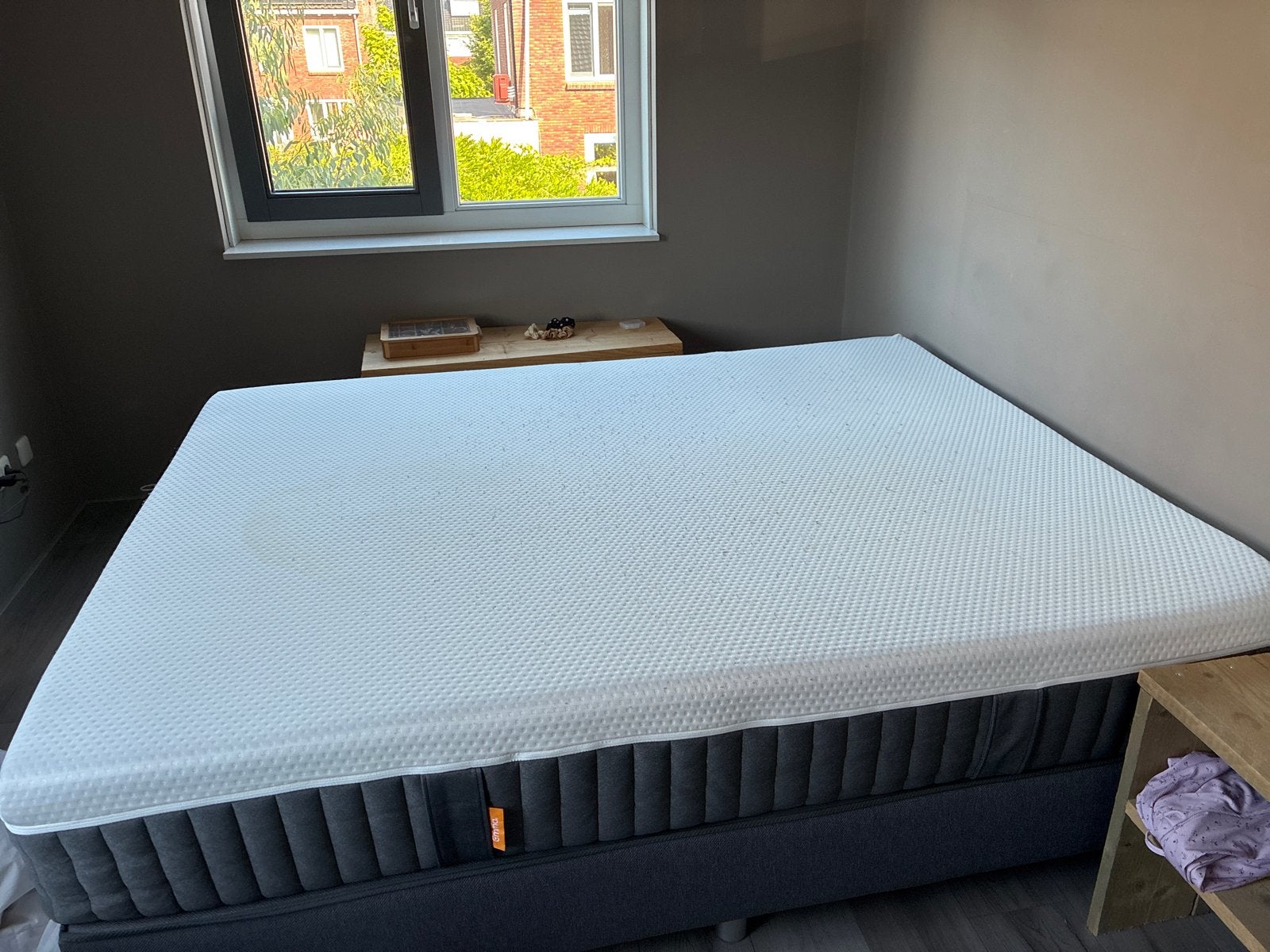 Comfortabel tweepersoons matras Emma Sleep, Ophalen, Tweepersoons, Zo goed als nieuw, Matras