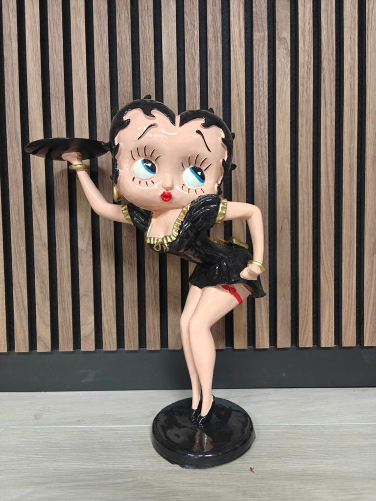 Betty boop serveerster, betty, waitress. Zwarte jurk, Ophalen of Verzenden, Nieuw, Mens