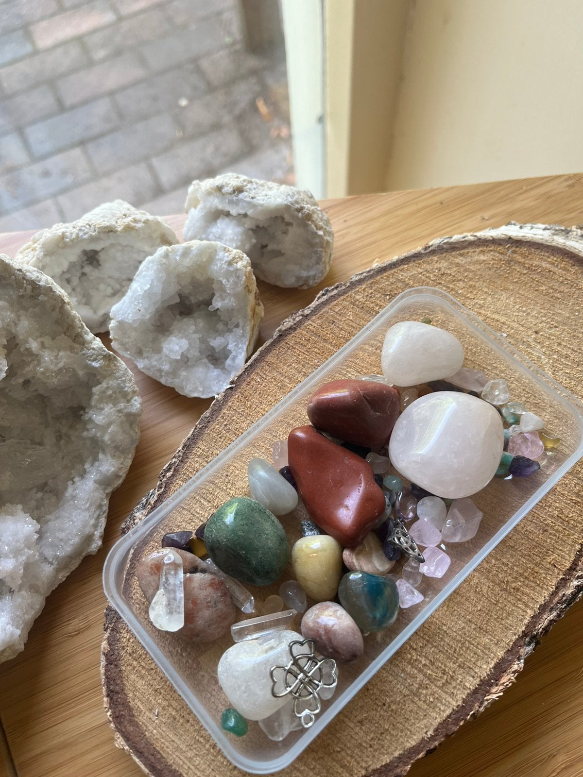 Edelsteen mix maat M #1, Verzenden, Nieuw