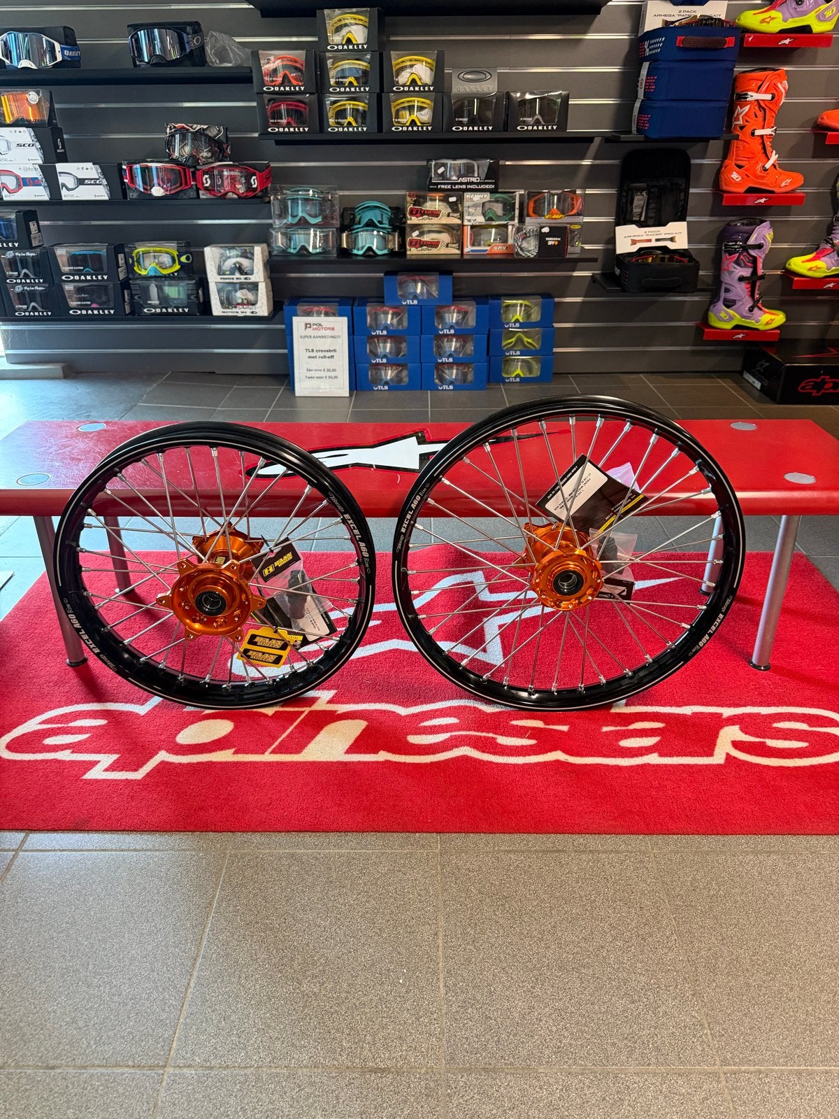 Nieuw setje A60 Haan wielen 19/21 inch voor KTM, Ophalen of Verzenden, Nieuw