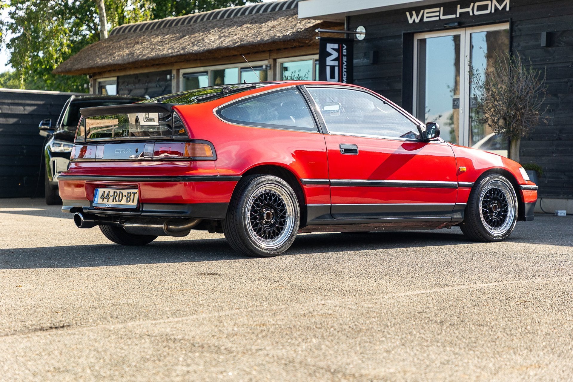 Honda CRX, Auto's, Gebruikt, Zwart, 990 kg, Bedrijf