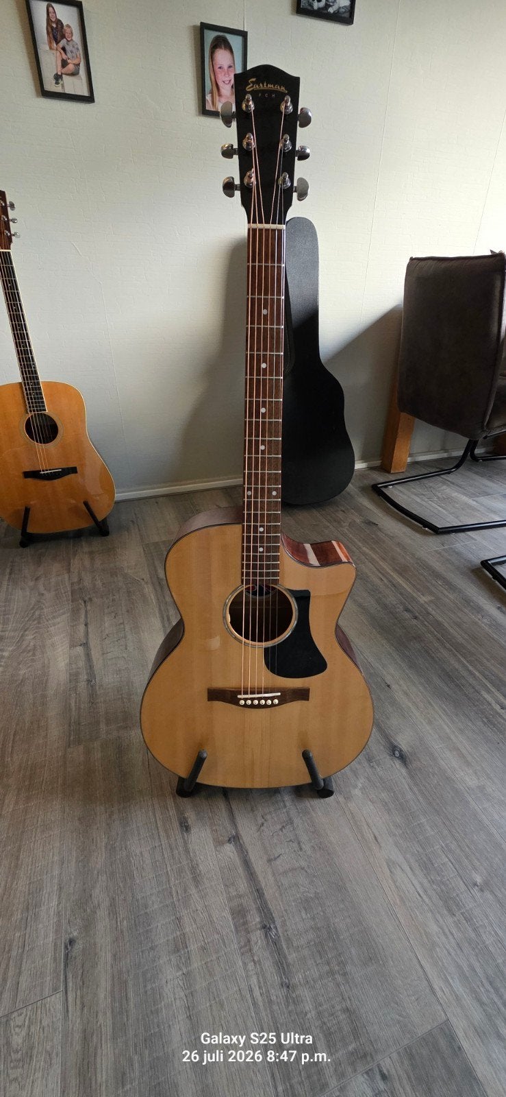 Eastman PCH3 Westerngitaar - Zo goed als nieuw, Ophalen, Zo goed als nieuw, Western- of Steelstringgitaar, Met (piezo-)element