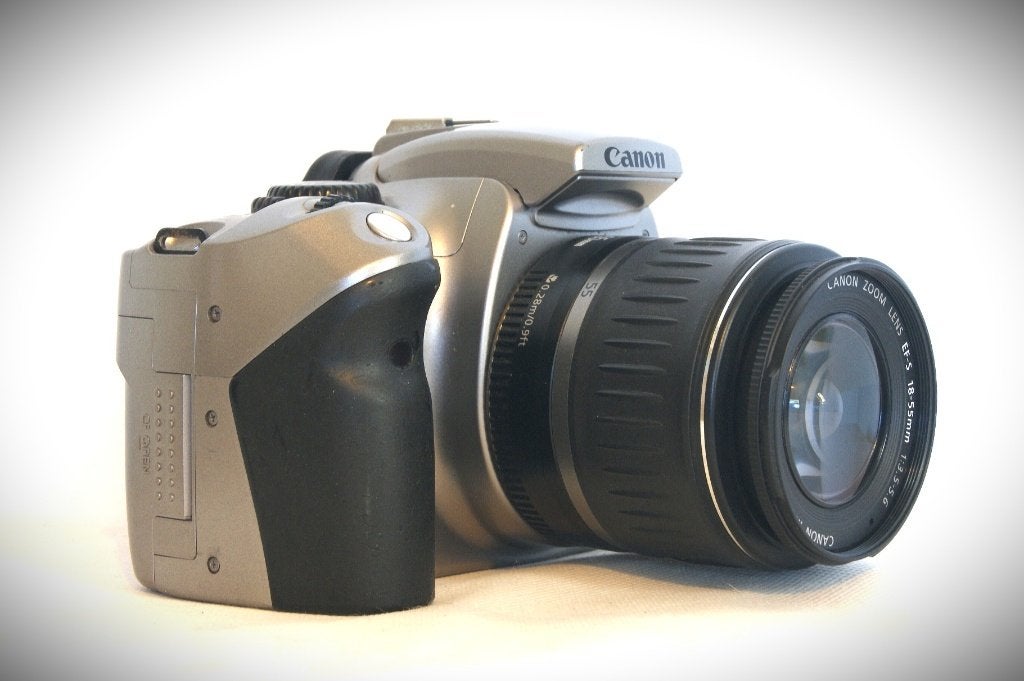 Canon 300d met lens, geheugenkaart, lader etc., Spiegelreflex, Canon, Zo goed als nieuw, 4 t/m 7 keer