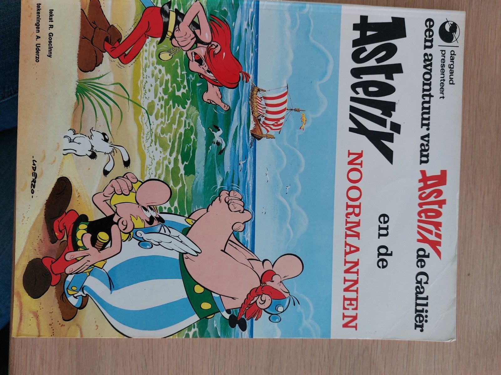 Asterix en de Noormannen - Stripboek, Boeken, Stripboeken, Eén stripboek, Ophalen of Verzenden, Gelezen, René Goscinny, Albert Uderzo