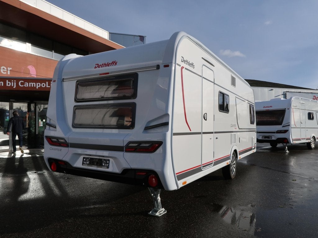 Dethleffs Camper 560 FMK STIJLVOL EN MODERN !!, Overige typen, Dethleffs, Schokbreker, Overige