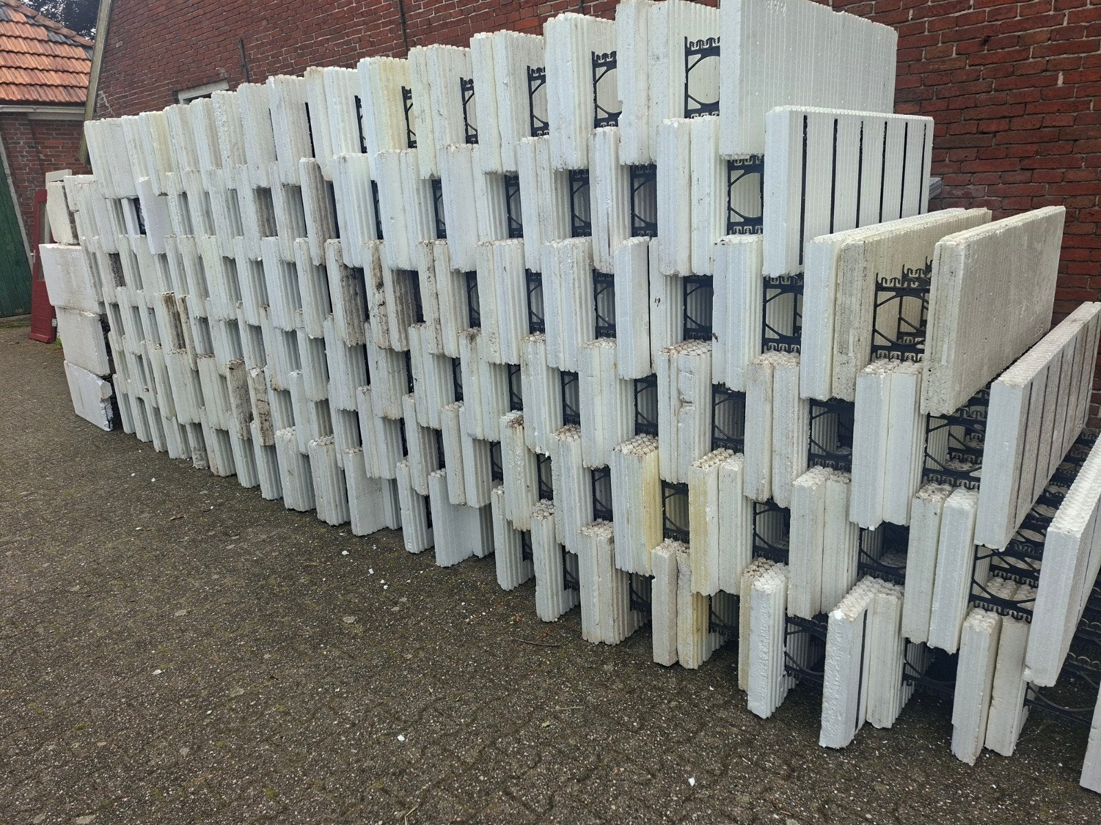 Comfort bouw blokken voor fundering of wand, Doe-het-zelf en Verbouw, Kratten en Dozen, 100 cm of meer, 60 cm of meer, Ophalen of Verzenden