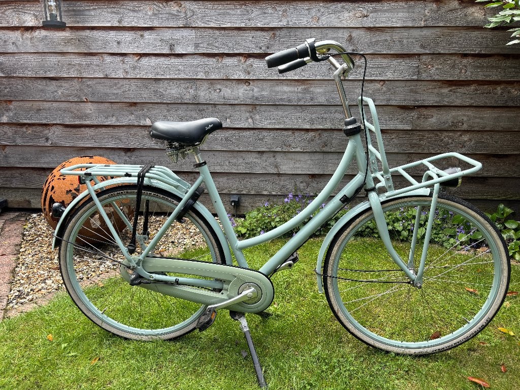 Batavus CNCTD 28 inch, licht blauwe fiets, Fietsen en Brommers, Fietsen | Dames | Damesfietsen, Ophalen, Terugtraprem, Gebruikt