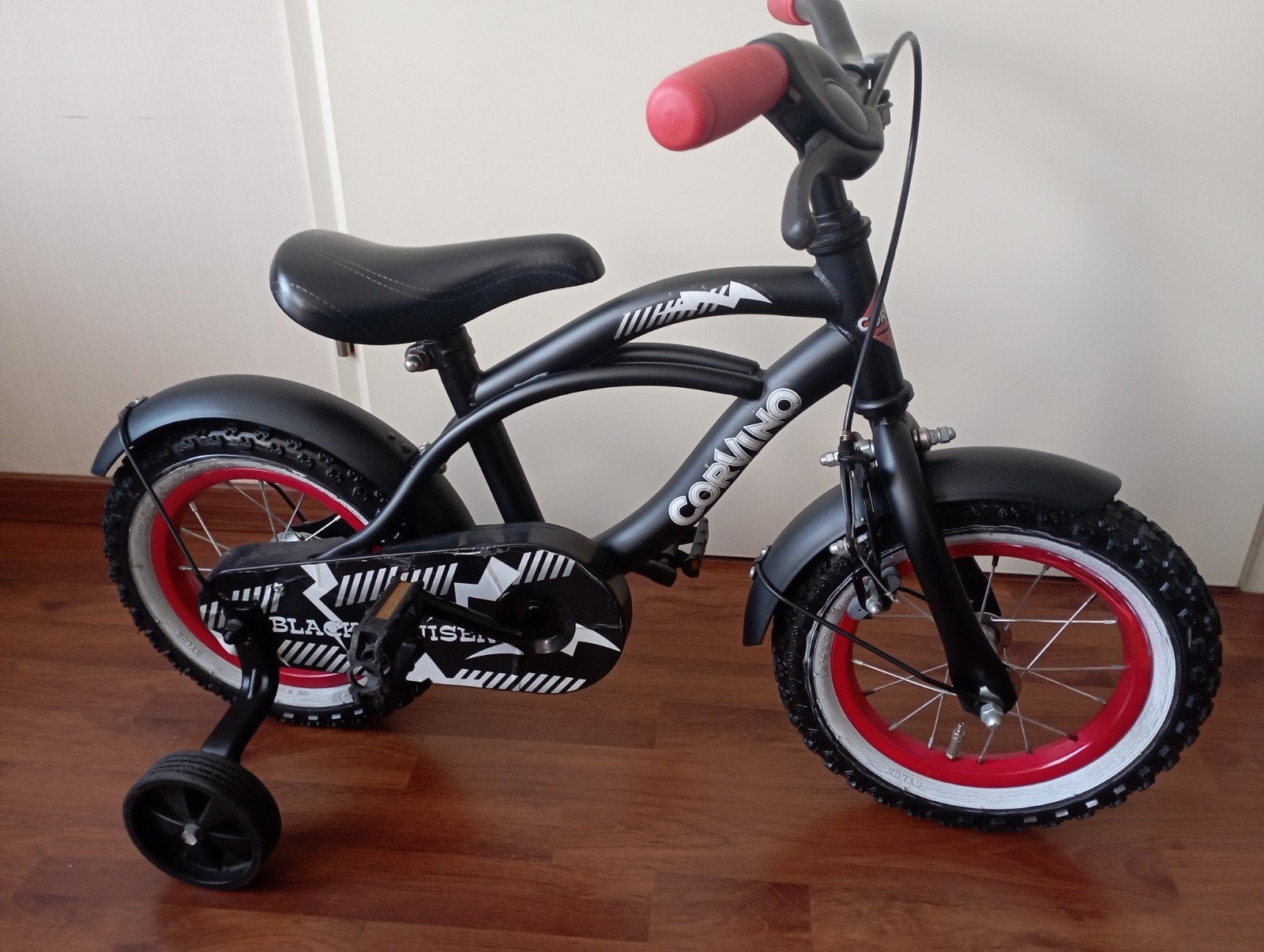 kinderfietsje met zijwieltjes 12,5 inch, Fietsen en Brommers, Ophalen of Verzenden, Gebruikt, Minder dan 16 inch, Zijwieltjes
