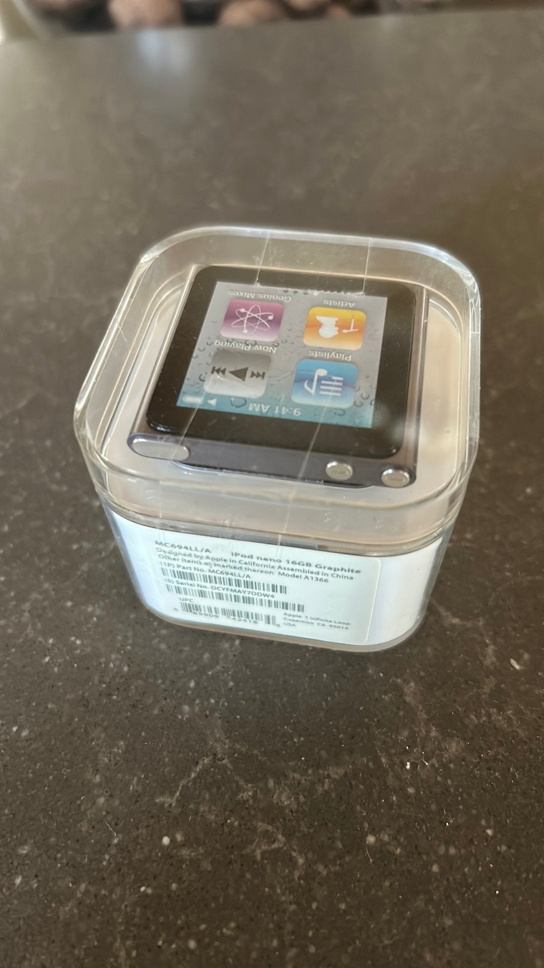 Apple iPod nano 6e Generatie - 16GB Graphite - Mint!, Zwart, Nieuw, Ophalen of Verzenden, Nano