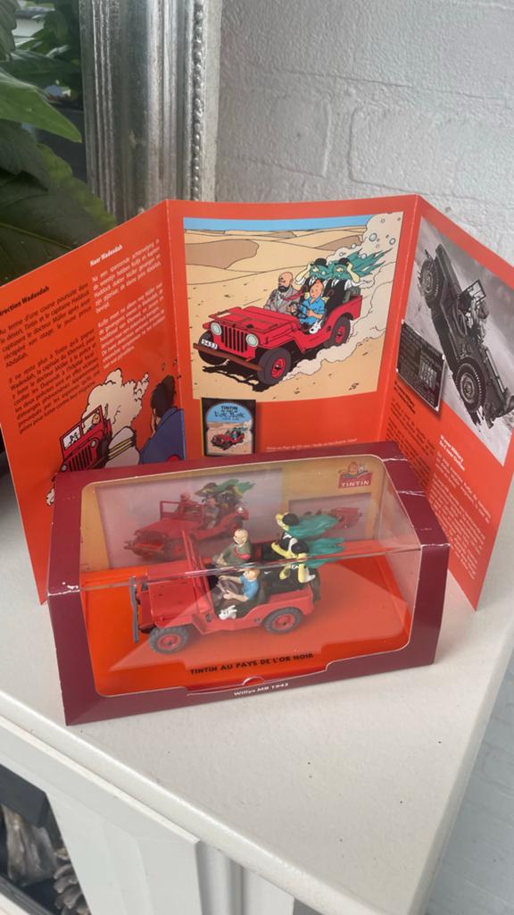 Kuifje Jeep Willys MB 1943 - In het land van het zwarte goud, Overige merken, 1:50 of kleiner, Auto, Nieuw