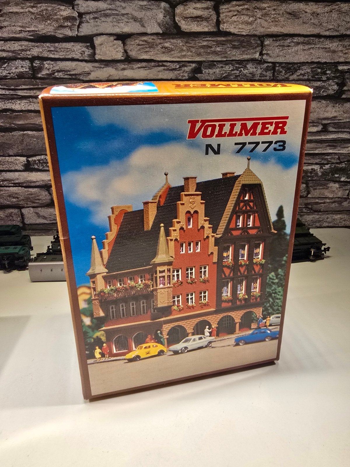 vollmer huis Kamerzell N spoor modeltrein 1:160, Overige merken, Gelijkstroom of Wisselstroom, Brug, Tunnel of Gebouw, Nieuw