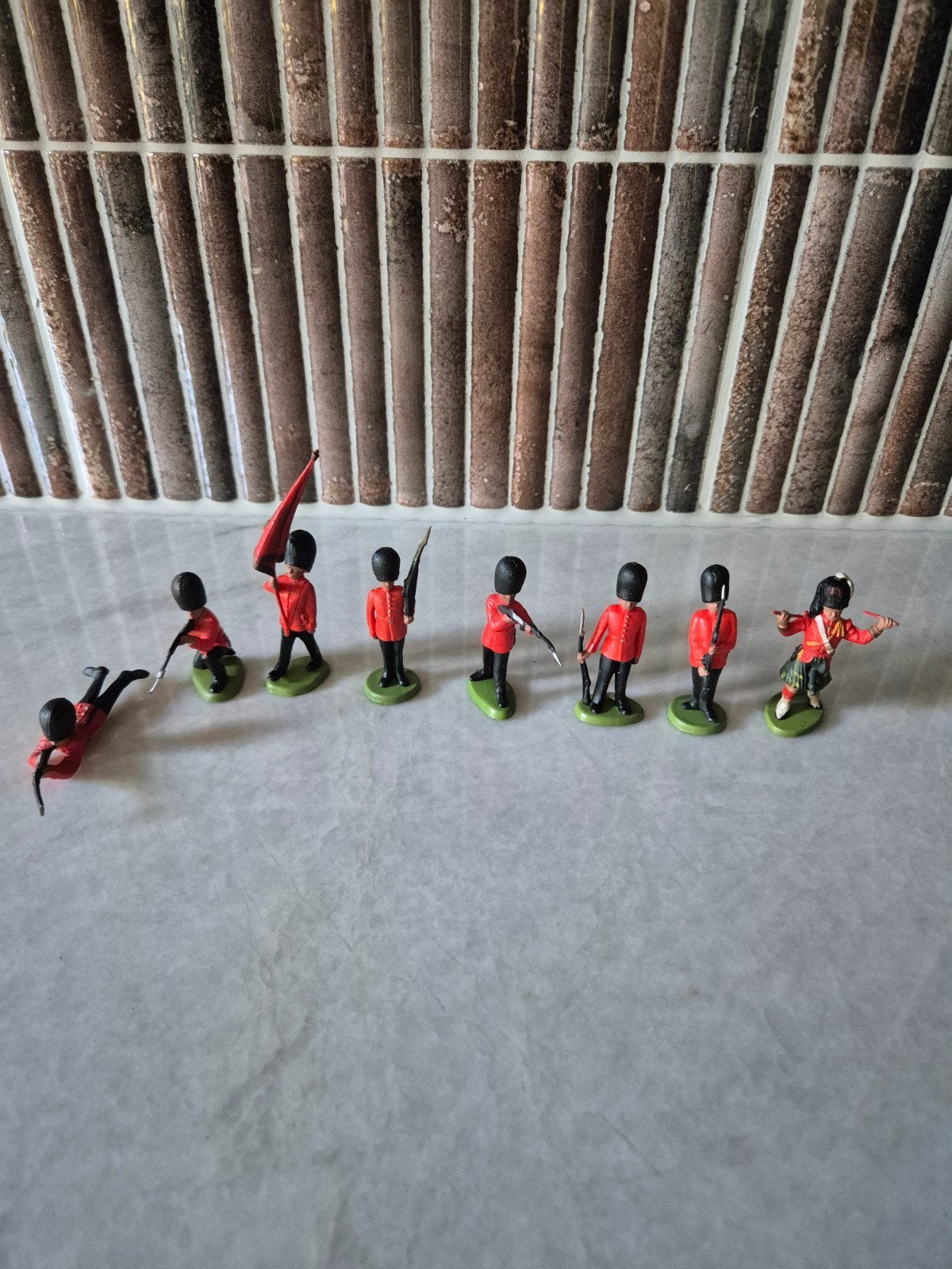 Britains Guards Set 8 Figuren, Ophalen of Verzenden, Gebruikt