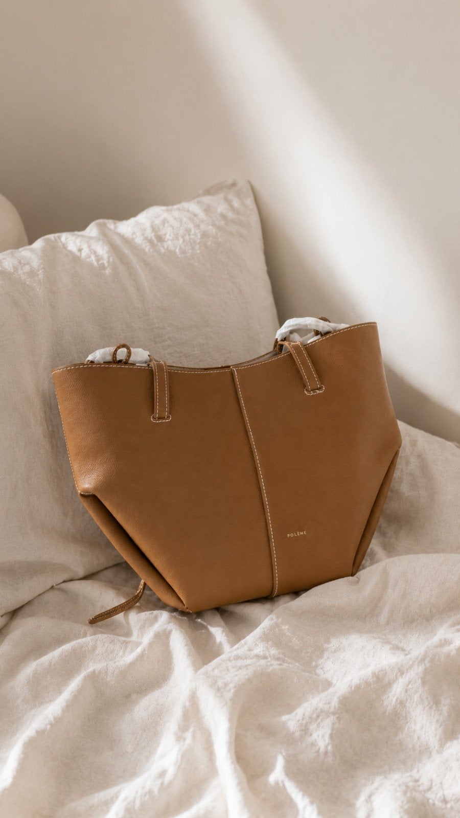 Polène stijl shopper/crossbody tas., Ophalen of Verzenden, Zo goed als nieuw, Shopper