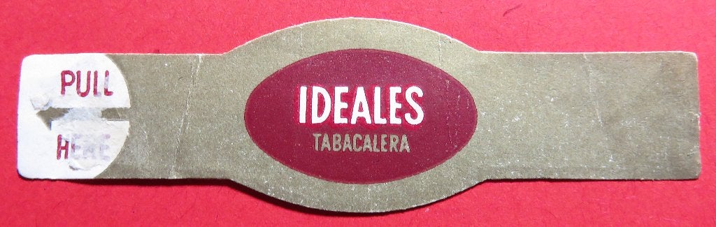 Sigarenbandje Ideales Tabacalera, Verzenden, Gebruikt, Sigarenbandjes