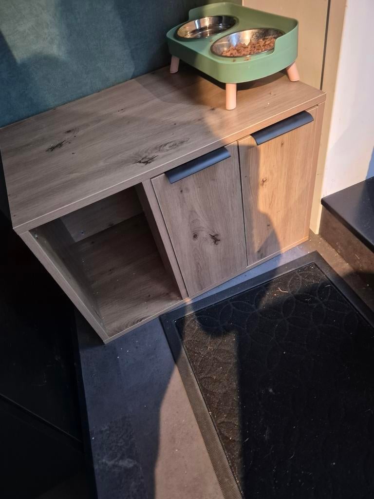 Kattenbak kast nieuw, Ophalen