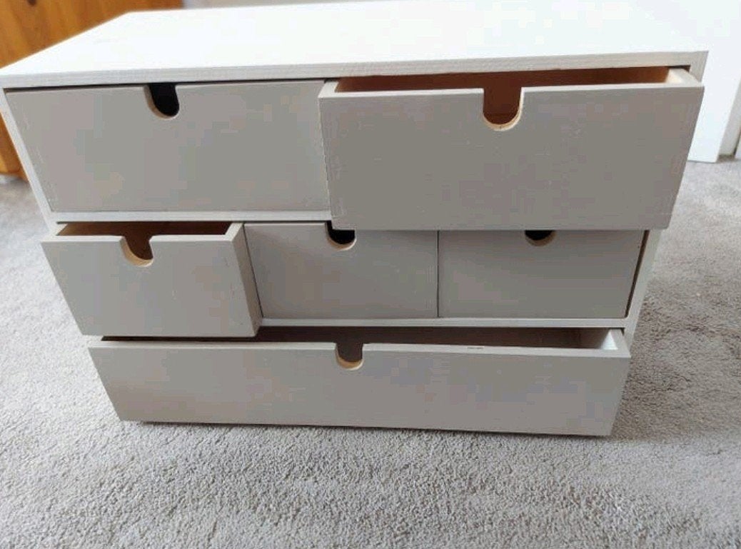 Vintage Moppe ladenkastje B 42 x D 20,8 x H 28,5, Ophalen