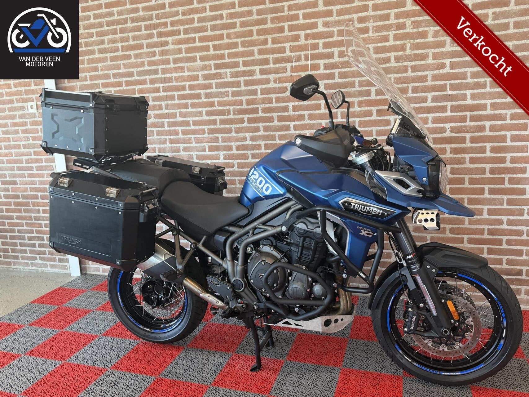Triumph Tiger 1215 Explorer XCX Handvatverwarming, Kofferset, Motoren, Motoren | Triumph, Bedrijf, Toermotor, meer dan 35 kW, ABS