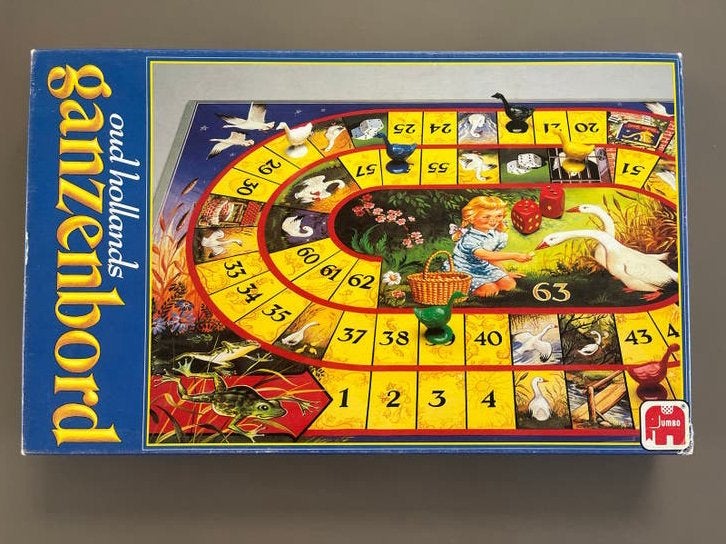 Bordspellen: Ganzenbord (3x), Mens Erger Je Niet, Topominos, Drie of vier spelers, Ophalen of Verzenden, Gebruikt