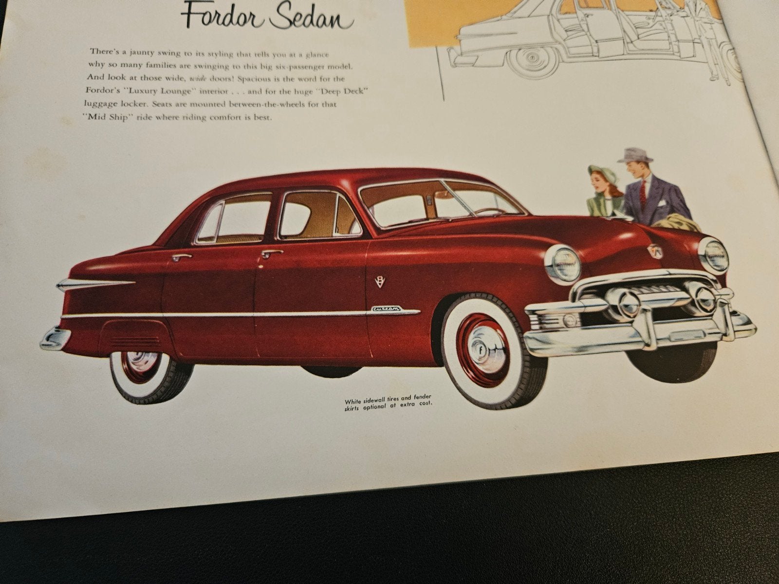 Brochure Ford 1951, Ophalen of Verzenden, Zo goed als nieuw, Ford