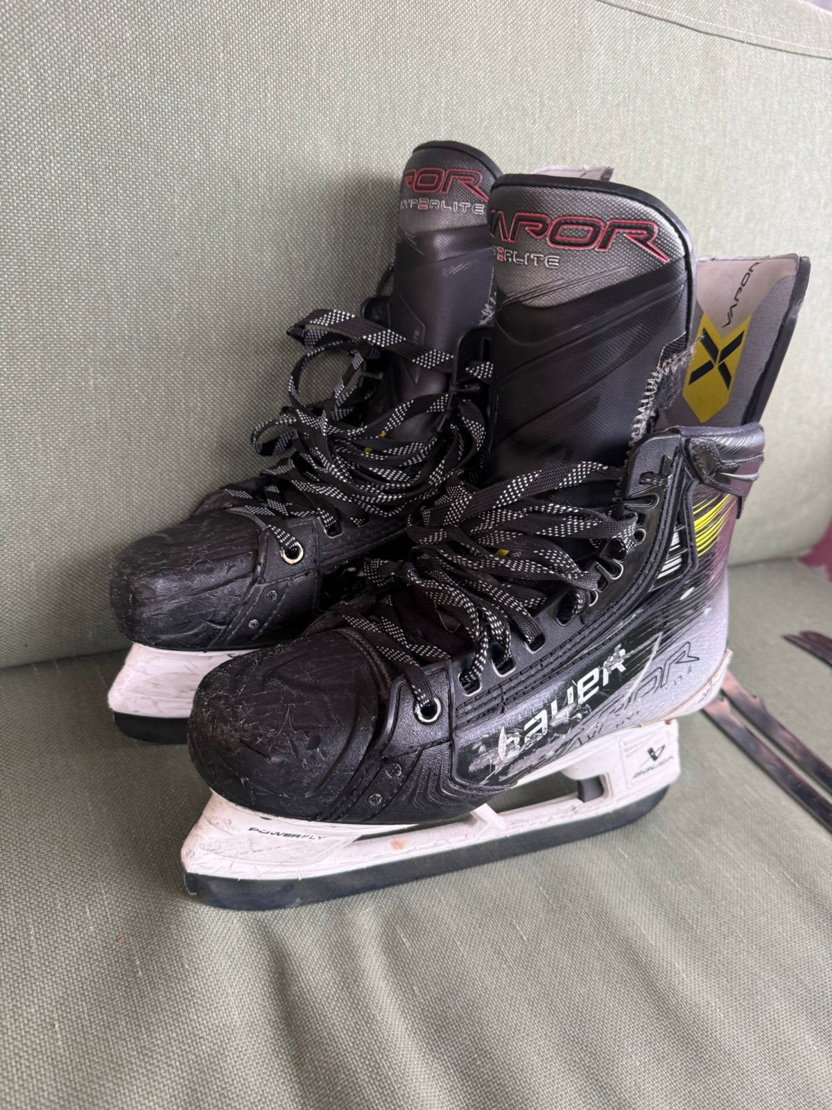 Bauer Vapor Hyperlite IJshockeyschaatsen - Maat 6, Sport en Fitness, Schaatsen, Ophalen of Verzenden, Gebruikt, IJshockeyschaatsen