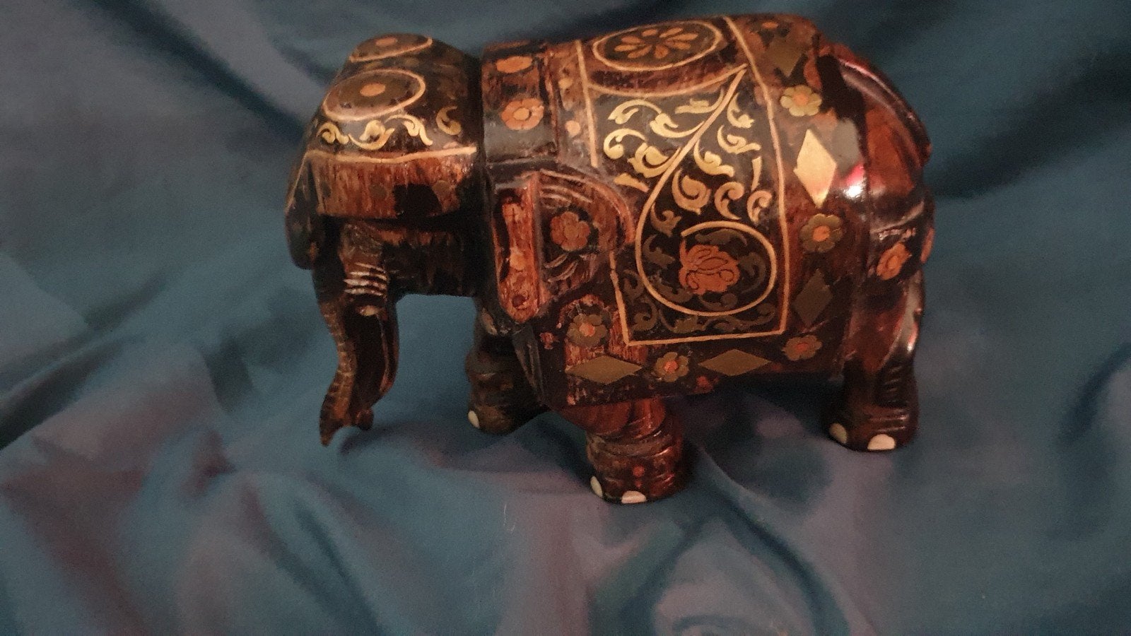 houten olifant, Antiek en Kunst, Ophalen of Verzenden