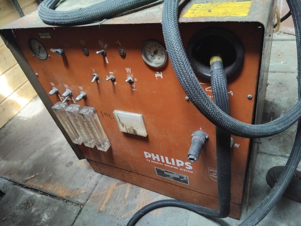 Philips PZ 2600/01 Welding System tig  - Lasapparaat, Doe-het-zelf en Verbouw, Gereedschap | Lasapparaten, Ophalen, Gebruikt, Minder dan 150 ampère