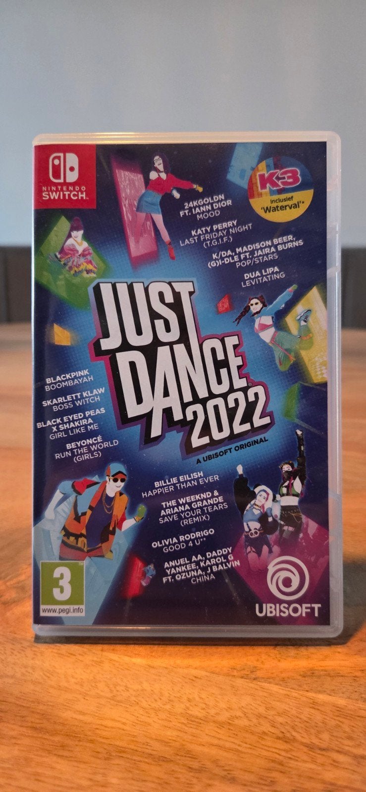 Nintendo Switch - Just Dance 2022 (Inclusief K3 - Waterval), Spelcomputers en Games, Met games, Ophalen of Verzenden, Zo goed als nieuw