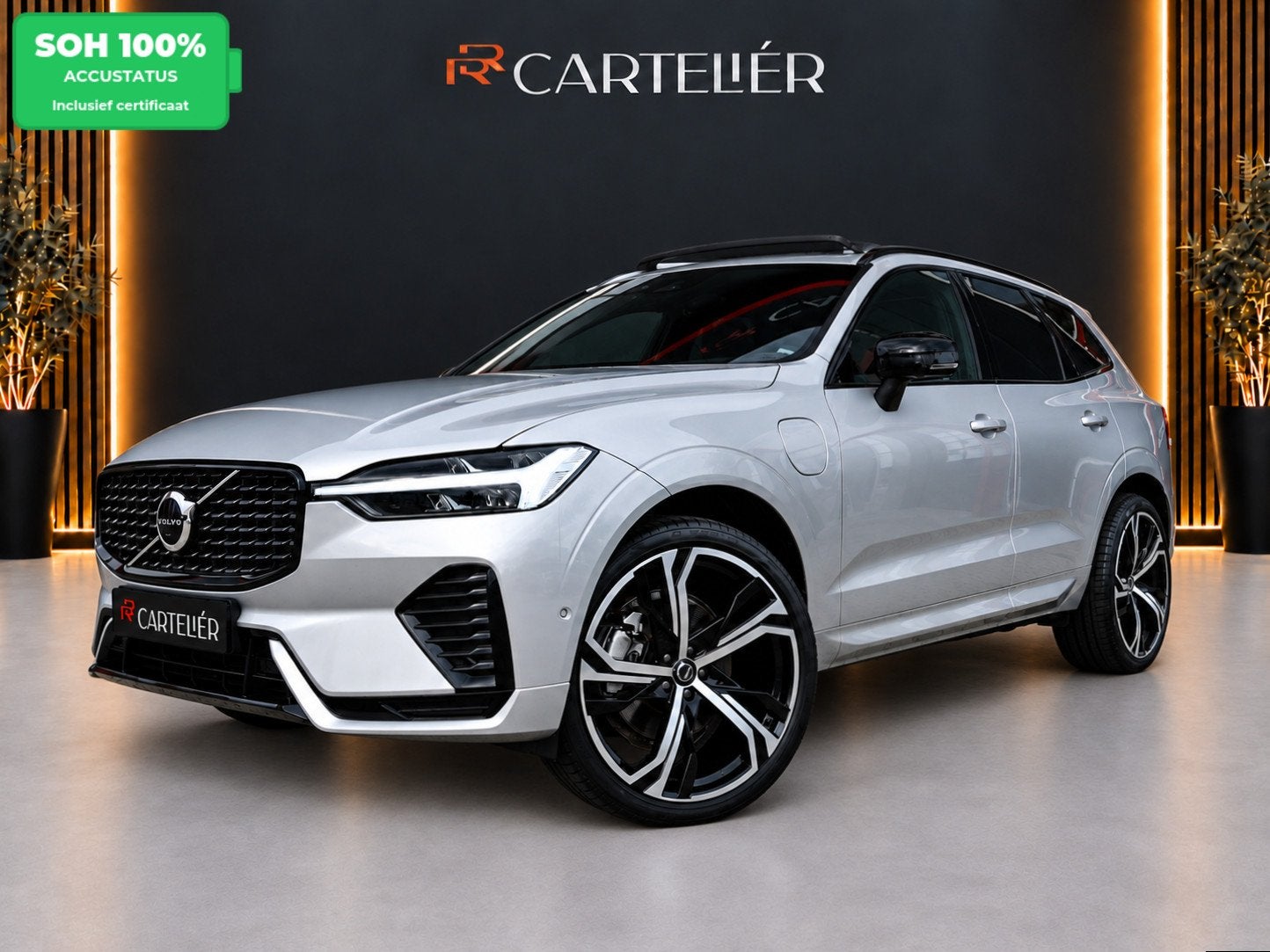 Volvo XC60 2.0 R-Design 398PK AWD Long Range | Pano | H&K |, Automaat, Dealer onderhouden, 4 cilinders, Bedrijf