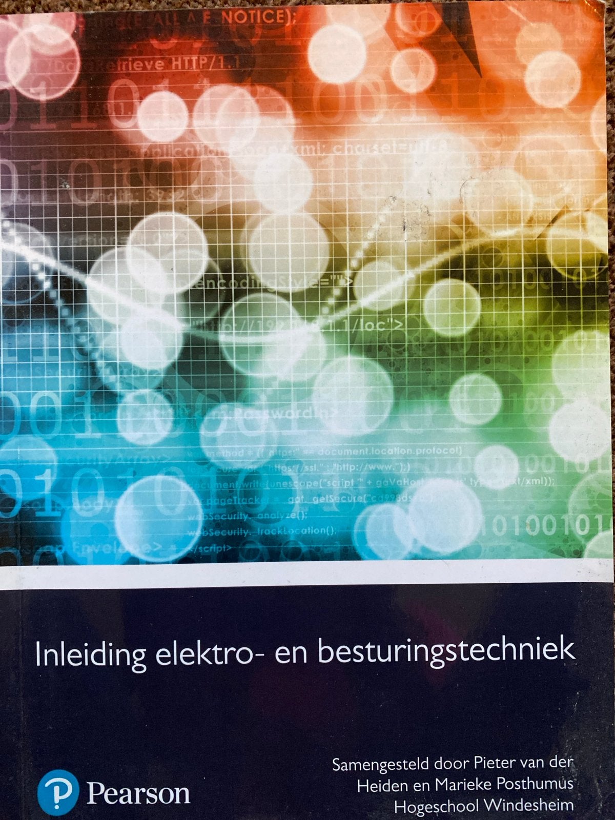 Inleiding elektro- en besturingstechniek - Pearson, Ophalen of Verzenden, Zo goed als nieuw, Elektrotechniek