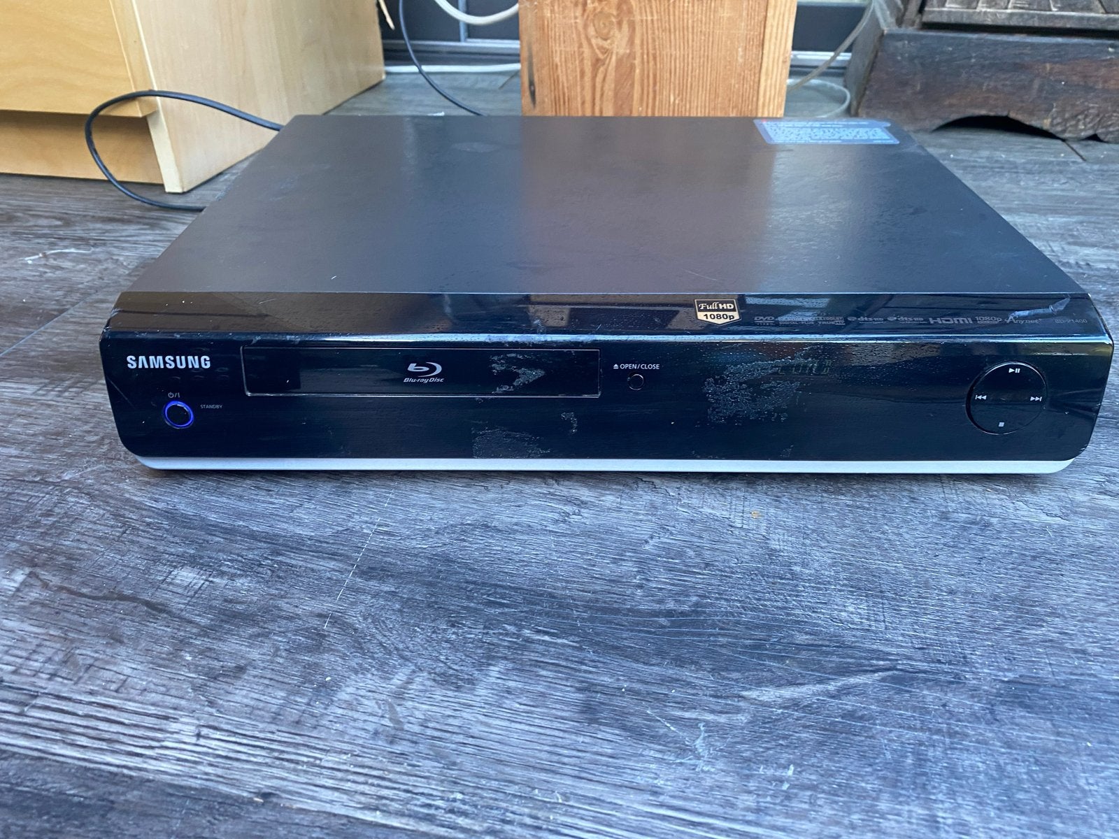 Samsung BD-P1400 Blu-ray speler met afstandsbediening, Ophalen, Gebruikt, Samsung
