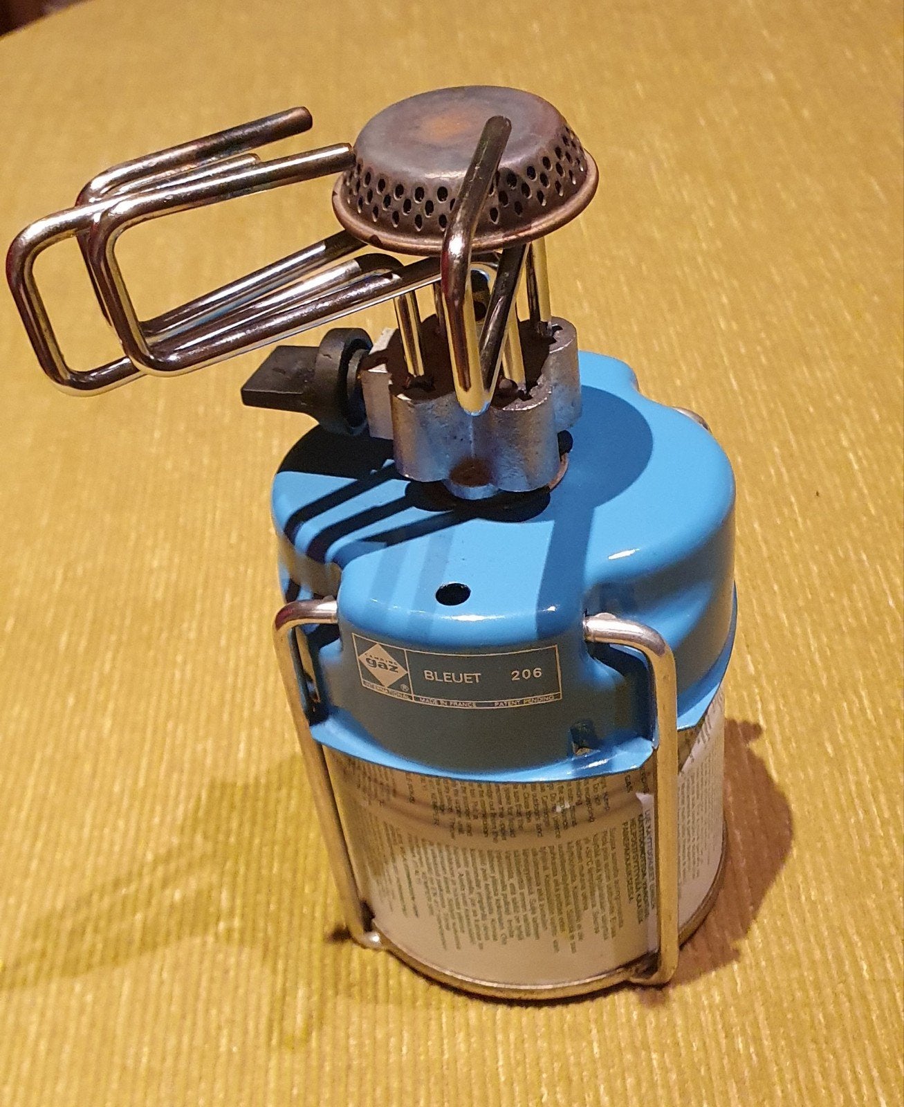 Campingaz Bleuet 206/S 200 gasbrander, Ophalen of Verzenden, Gebruikt