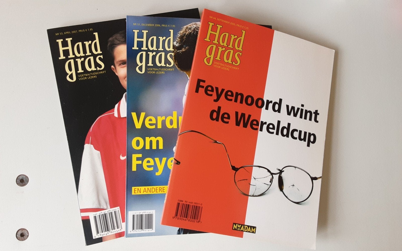 Hard gras - Voetbaltijdschrift FEYENOORD, Ophalen of Verzenden, Gelezen, Sport en Vrije tijd