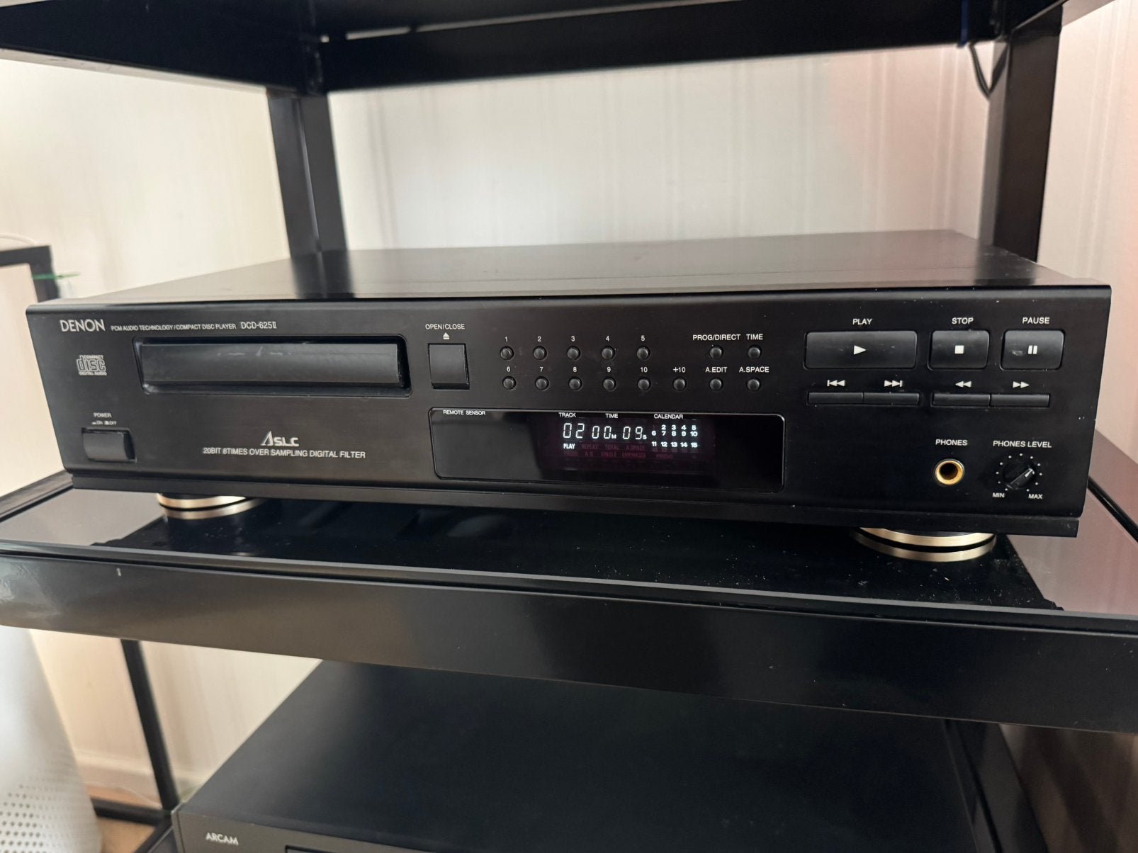 Denon DCD 625II CD Speler ASLC 20Bit Coaxial Digital Out, Ophalen of Verzenden, Gebruikt, Overige merken