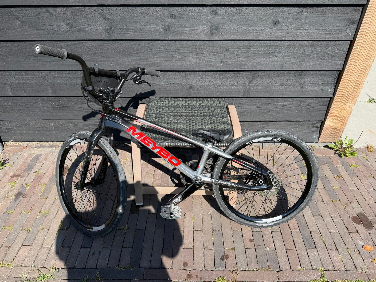 Meybo HSX Expert met Carbon Voorvork, Ophalen, Gebruikt, Aluminium, Schijfrem