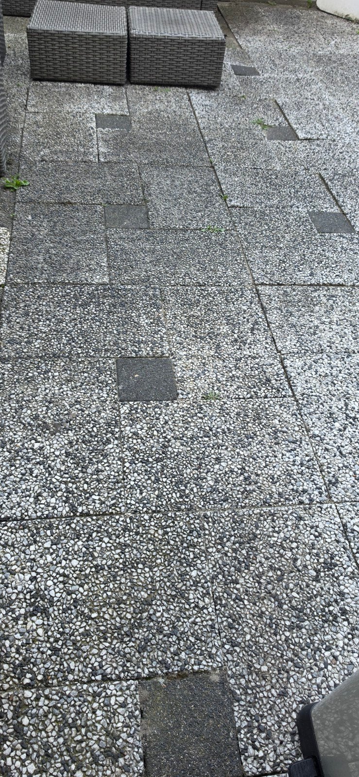GRATIS Grindtegels en betontegels, Tuin en Terras, Tegels en Klinkers, Ophalen, Gebruikt, Beton, Terrastegels
