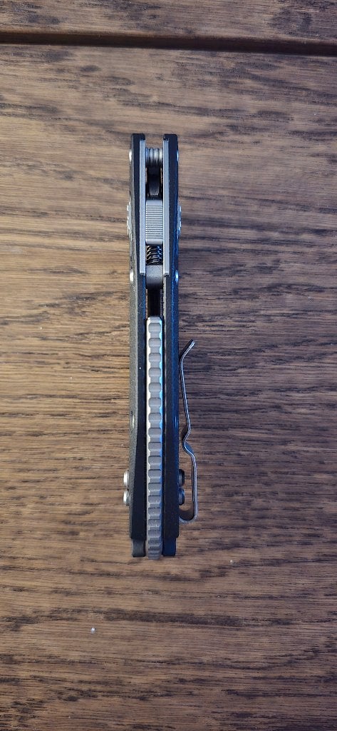 Microtech Stitch Borka S30V Zakmes - Zo goed als nieuw, Ophalen, Nieuw