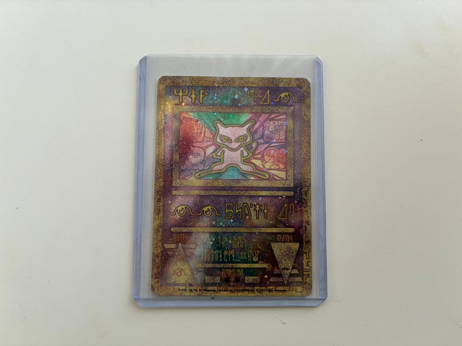 Ancient Mew (Promo) Zeldzame Pokémon kaart Bieden!, Ophalen of Verzenden, Gebruikt, Losse kaart