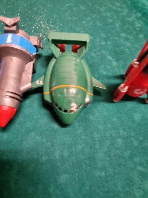 thunderbirds voertuigen drie stuks vintage, Verzamelen, Speelgoed, Ophalen of Verzenden, 'T Olde Gre-j, Info@toldegrej.nl, Endepoelstraat 20f Didam