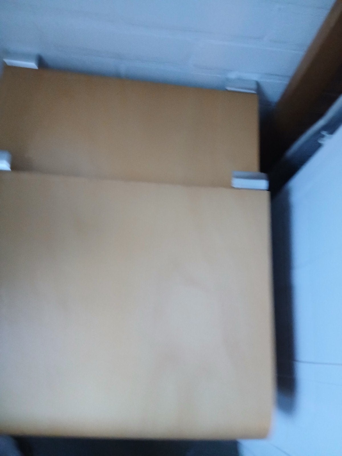 Auping aanhaaktafels beuken zgan 1500 serie 41 hg, Ophalen of Verzenden, Zo goed als nieuw, Minder dan 45 cm