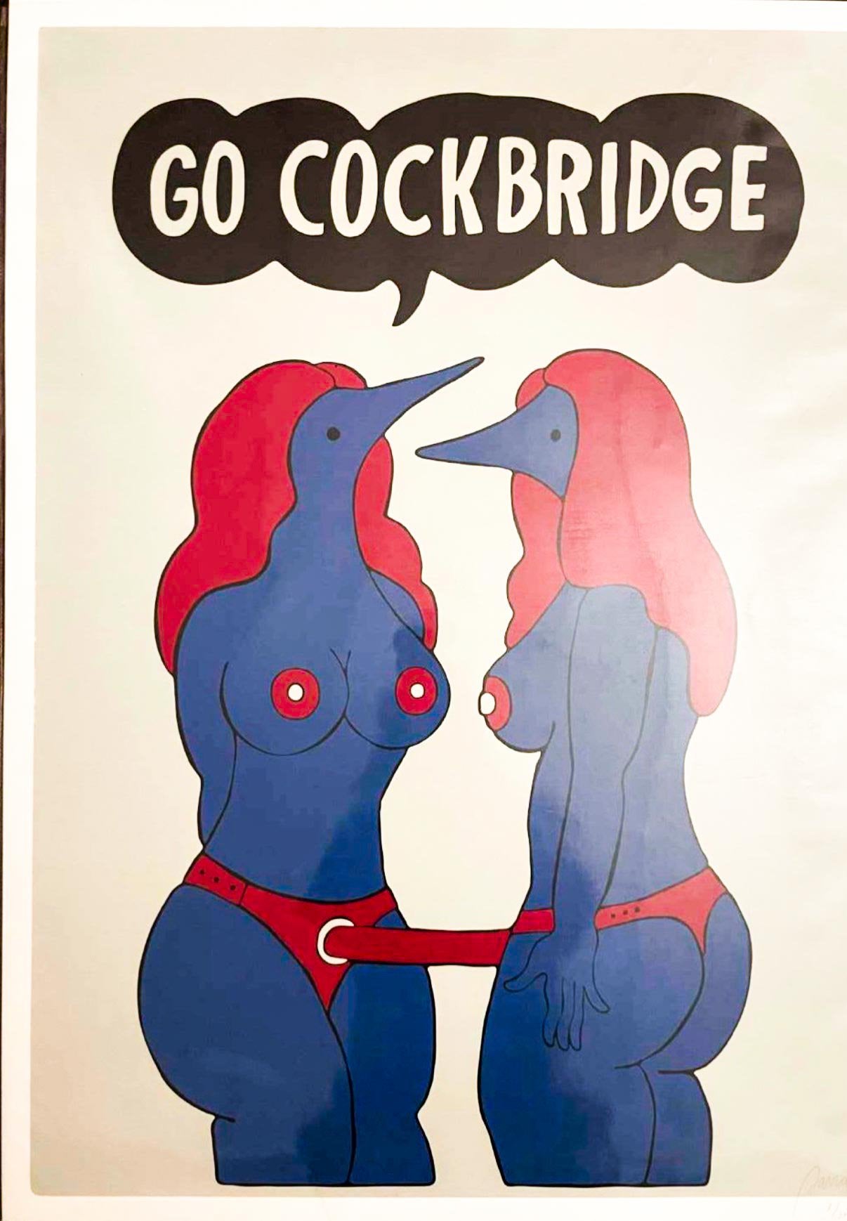 Piet Parra - Go Cockbridge - Originele Print, Antiek en Kunst, Ophalen of Verzenden