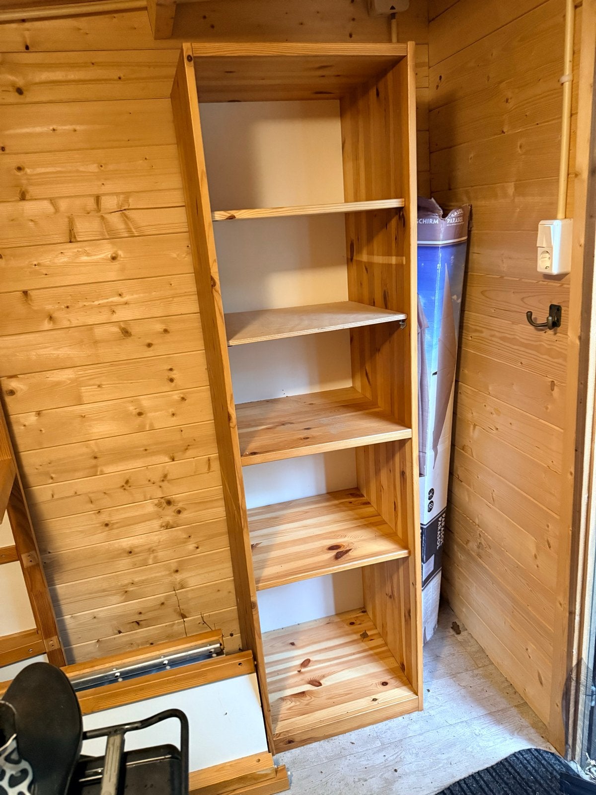 Grenen open vakkenkast / boekenkast, Ophalen, 25 tot 50 cm, 50 tot 100 cm, 150 tot 200 cm