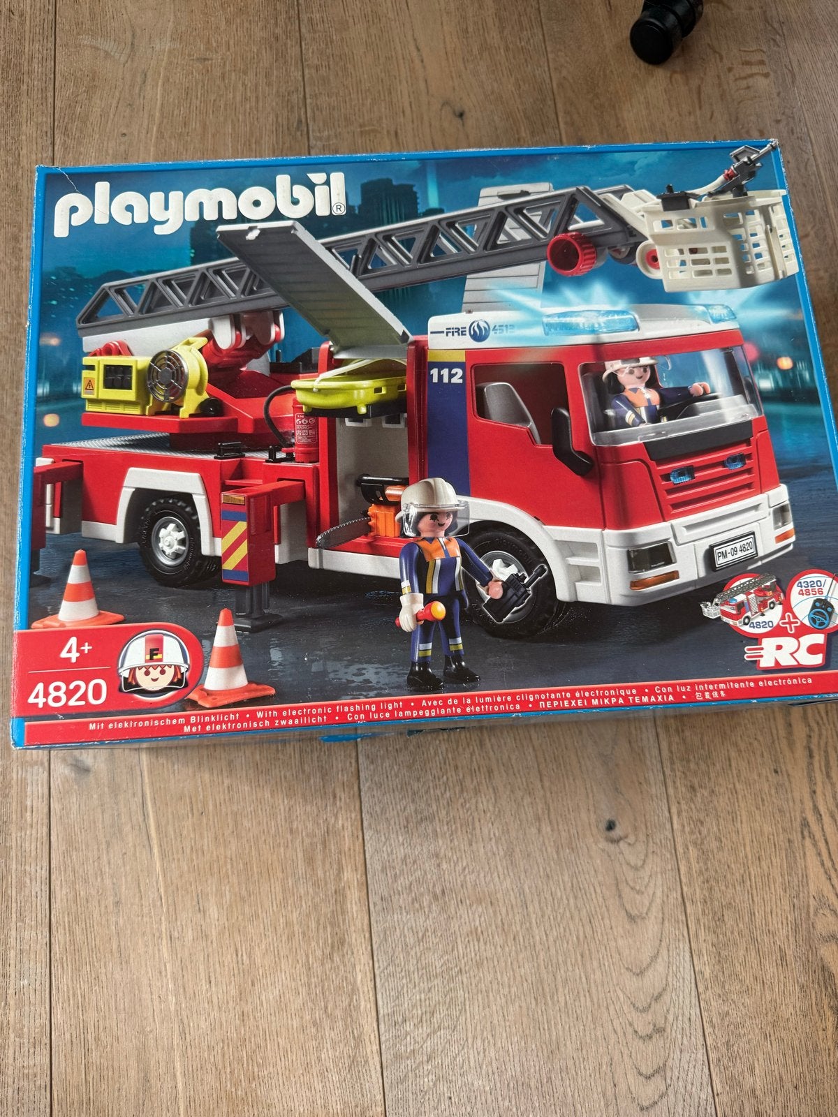 Playmobil Brandweerwagen 4820 - Mist 1 pion, Gebruikt, Complete set, Voertuig, Ophalen of Verzenden