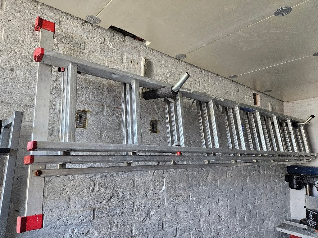 Uitschuifbare ladder, Ophalen, Gebruikt, 4 meter of meer