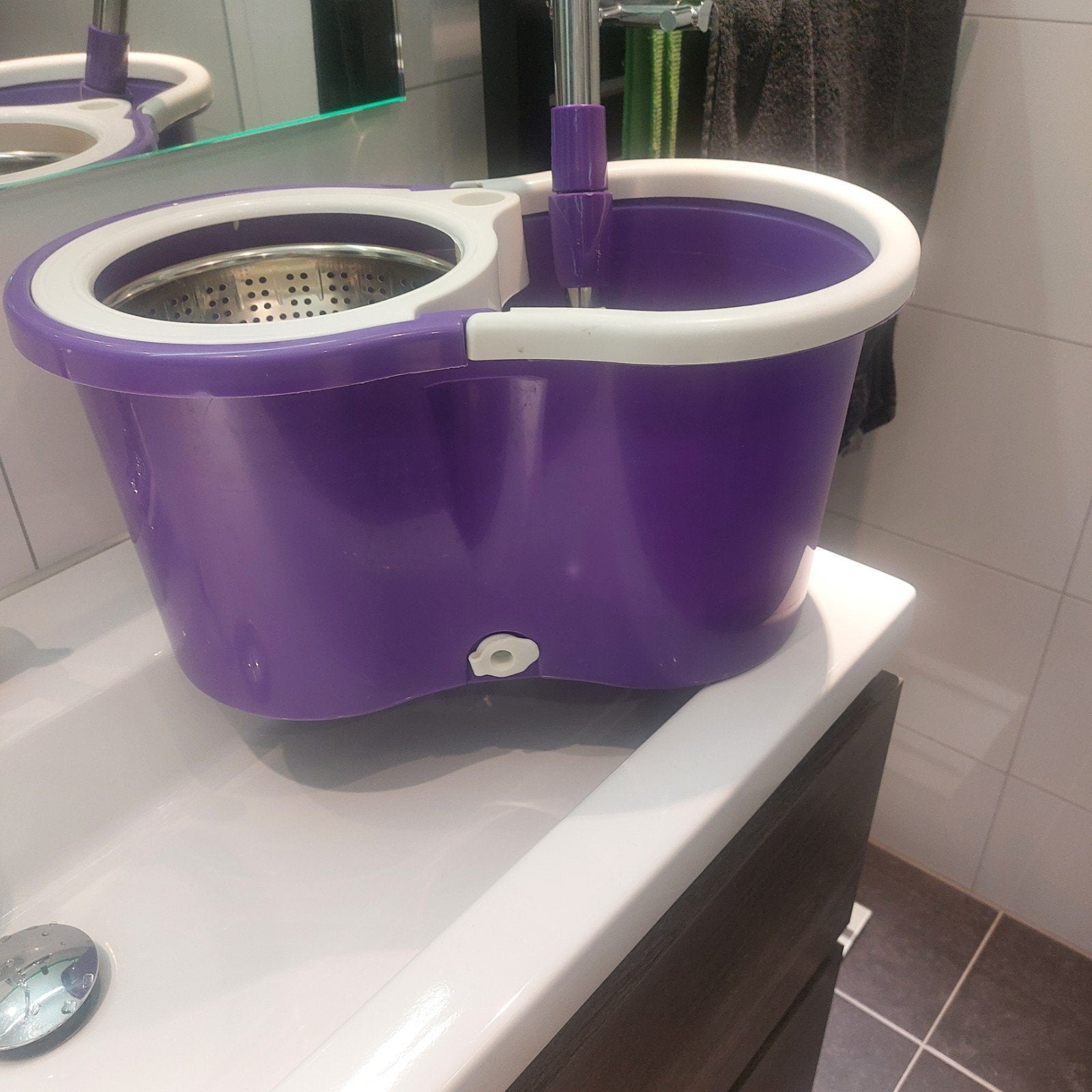 emmer met dweil Easy Wring Clean €5.00, Ophalen, Dweilemmer, -bak, of -wagen