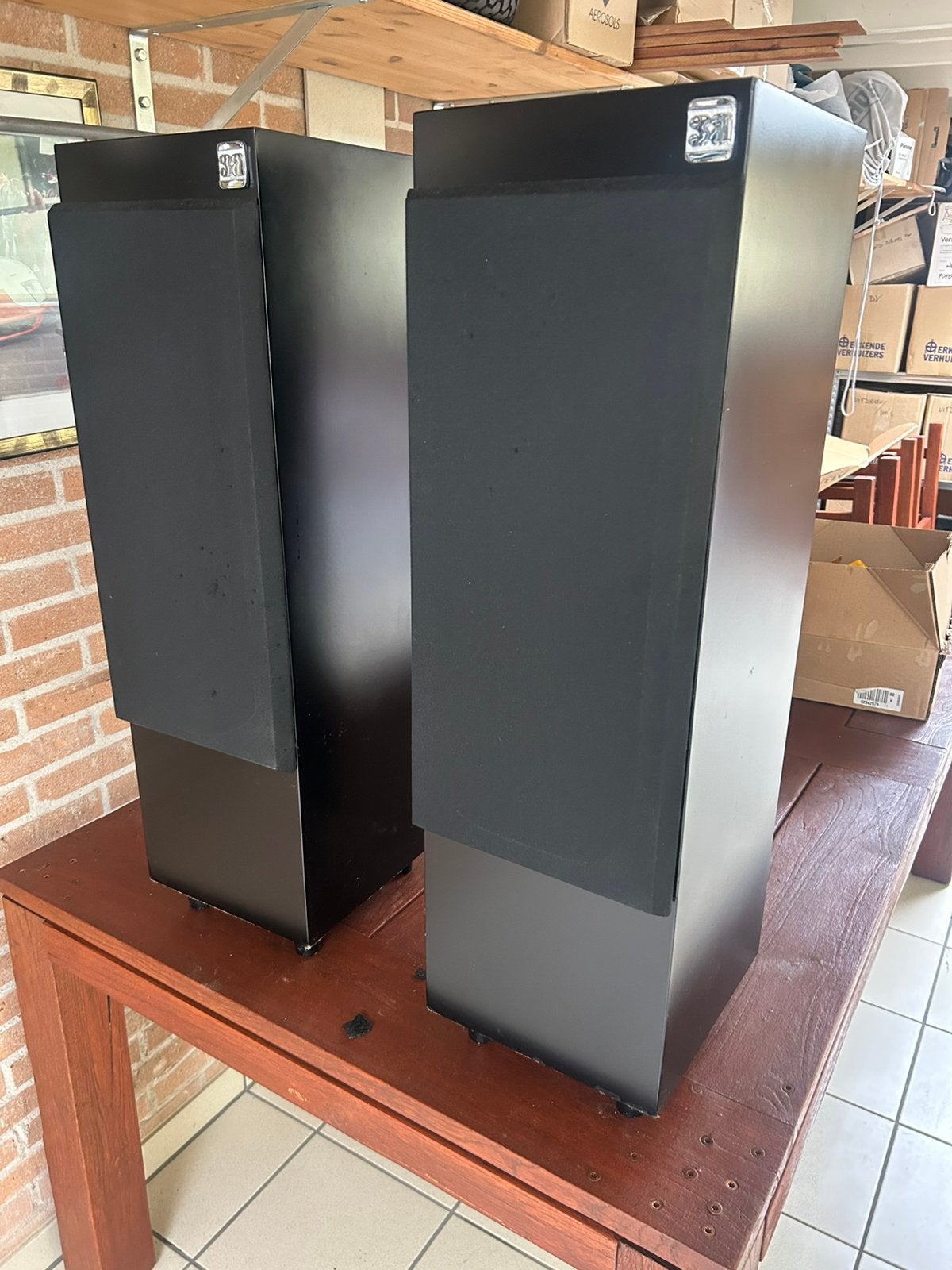 Set luidsprekers 3A, Gebruikt, Speakerset, 60 tot 120 watt, Ophalen